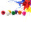 Τσιχλόμπαλες Splaered Colors 1 ίντσας 120 τεμάχια επανασφραγιζόμενη σακούλα 2 λίβρες 3