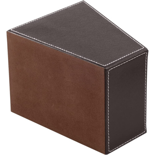 Support pour télécommande TV à 3 compartiments, marron, lot de 2 2