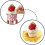 Gingham Foil Cupcake Liners 3.5 oz 200 pcs 4 colors 4