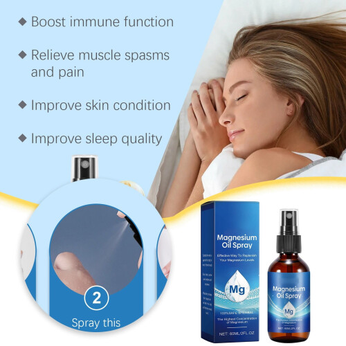 Oil Sleep Spray moisturizing body mist 60ml 2 pcs 1