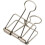 Retro-Metall-Binderclips, silber, klein, 10 Stück 2