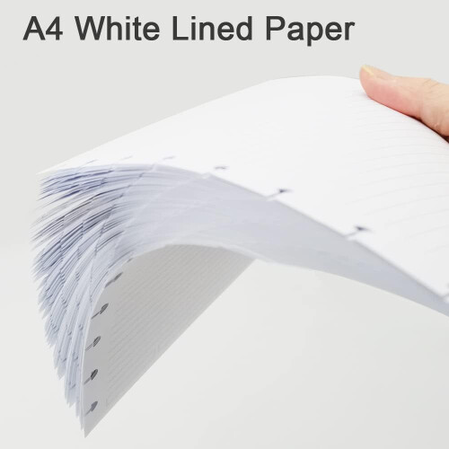Χαρτί αναπλήρωσης Letter Size Discbound White 200 φύλλα 2