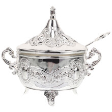 Pot à sucre de style européen, bocal de rangement de cuisine avec