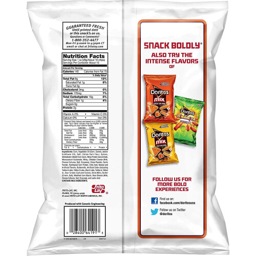 Tortilla Chips Taco Flavor 9.75 oz 1