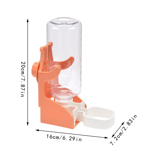 Automatic Hanging Water Dispenser for Small Animals 500ml 1