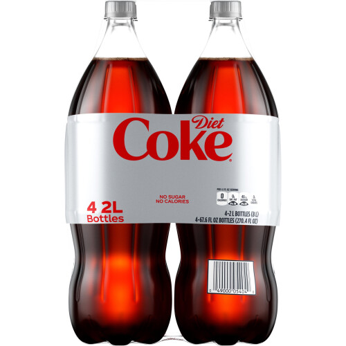 Diet Coke2Liter Bottle Pack of4 1