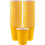 Copos amarelos para festa, plástico resistente, 355 ml (12 oz) 3