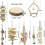 Ensemble de jouets pour perroquets, inséparables et perruches en bois naturel 3