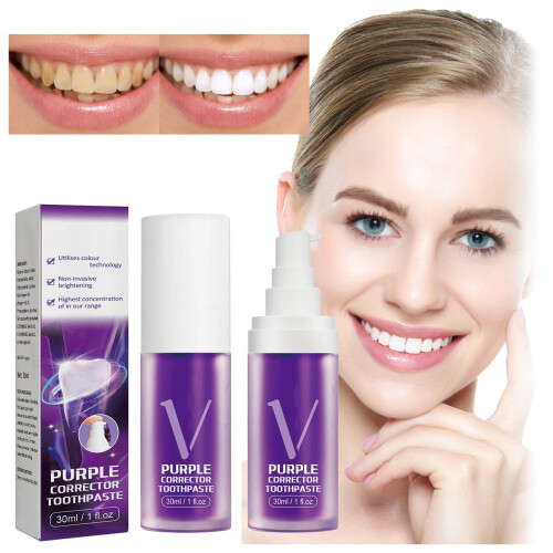 Pasta de dientes morada para dientes sensibles 30 ml 1