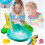 Vaschetta per pappagalli con rubinetto, 34,7x24x8,2 cm 5