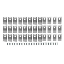 30Pcs Replacement Blade for Landroid Robot Lawn Mowers Stainless Steel Coating Cutting Blades Set Silver