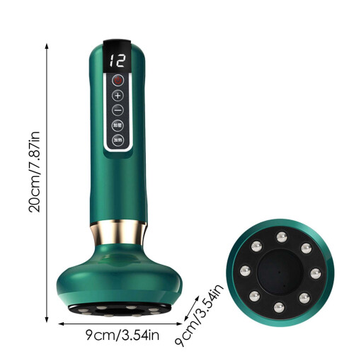 Massageador sem fio para celulite, para modelagem corporal e 2