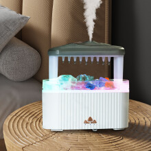 Umidificador colorido simulado Kayannuo em promoção de Natal, ideal para casa e escritório. Perfeito para presentear com estilo e praticidade.