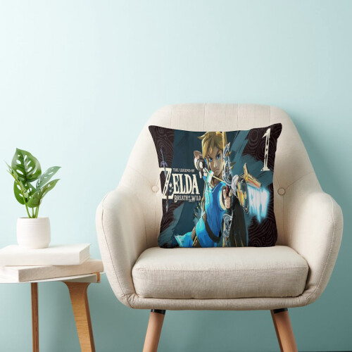 Legend of Zelda throw pillowcase16x16inch 2