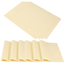10PCS Tattoo Practice Skin 0.12CM Silicone Fake Skin Double-Sided for Permanent Makeup Training Supply Tattoo Accessory