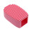 Silicone Washboard Pink Mini Handheld Laundry Brush 1