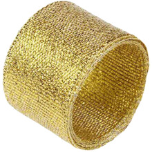 Gold Glitter Hair Bow Ribbon for Scrapbooking and Gift