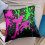 Kussensloop met glow-in-the-dark spettereffect, 20x20 inch 4