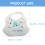 Silicone Baby Bib Whale Pattern 1 Piece 2