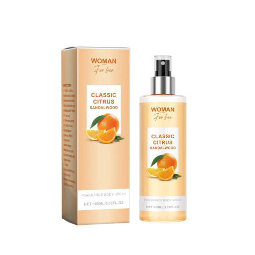Virágos-gyümölcsös testpermet frissítő illattal 100ml 1