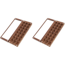Houten aquarelpaletset (2 stuks)