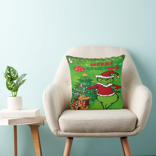 Grinch sierkussensloop 20x20 inch 2