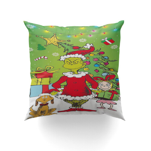 Grinch sierkussensloop 20x20 inch 1