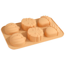 Moule à bougie en silicone citrouille 3D pour Halloween