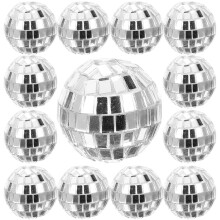 Disco Spegelkula Ballonger 12 st