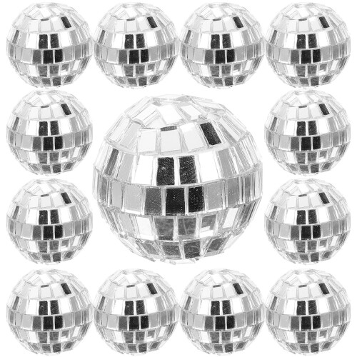 Disco Spegelkula Ballonger 12 st