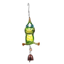 Carillon éolien grenouille pour jardin et terrasse