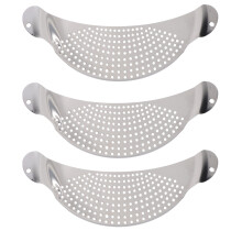 Égouttoir à pâtes en acier inoxydable, lot de 3