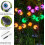 Luzes solares de Halloween em formato de olho (pacote com 2) com 12 LEDs 2