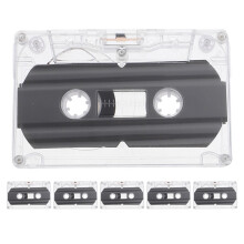Blank Audio Cassette Tapes 30-Minute 6-Pack