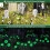 Halloweenské venkovní solární světla Eyeball a Firefly2Pack 6