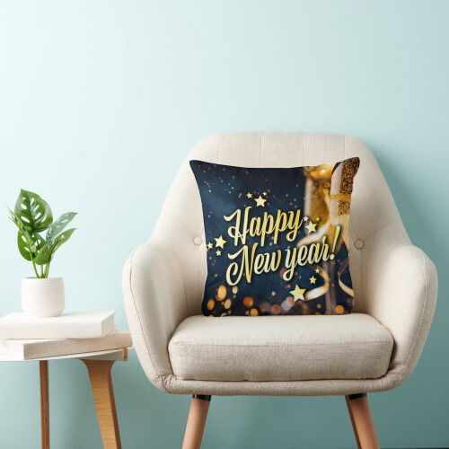 New Year throw pillowcase20x20inch home decor 2