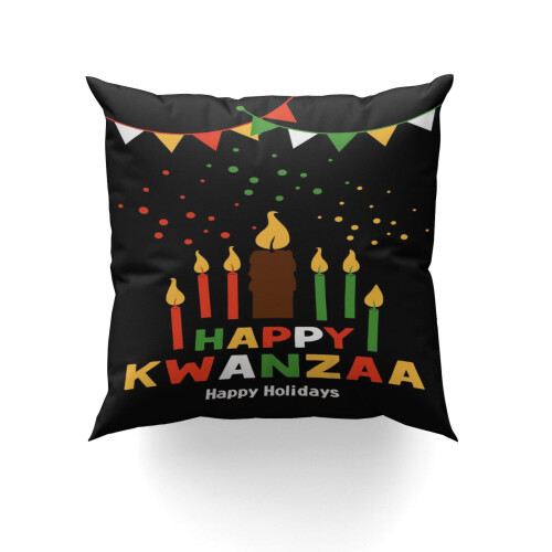 Capa de almofada decorativa com estampa de herança africana, 45 x 45 cm (18 x 18 polegadas) 1
