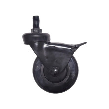 2pcs 74064 Grill Locking Caster Wheel for Pit Boss-3" Grill Stem Caster for Pit Boss Pro Series 1100,Austin XL Parts