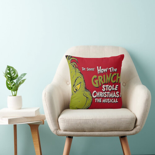 Grinch sierkussensloop 20x20 inch 2