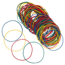 Élastiques robustes pour fournitures de bureau (1 sachet)