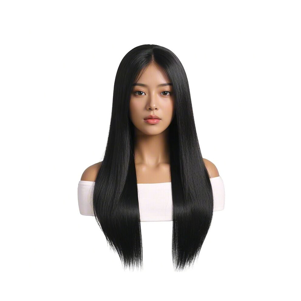 Women's Long Straight Wig Heat Resistant Synthetic 1 Piece