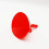 Small Red Plastic Funnel Set 2 Pack 4 Pieces 4