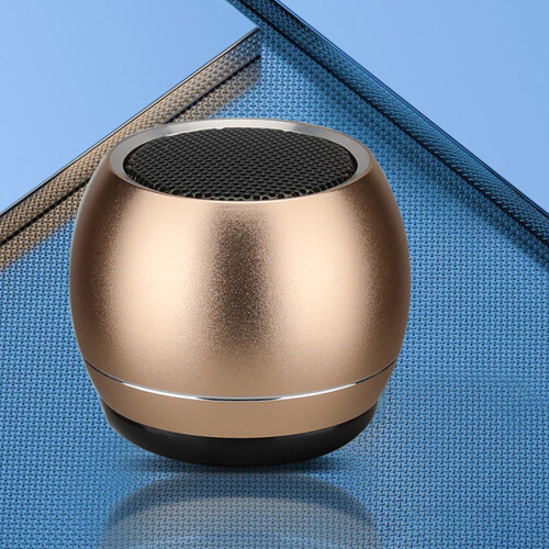 Mini Bluetooth-højttaler i metal med subwoofer1