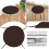 Coussin de siège rond Soft A Care 48 x 15 pouces 2