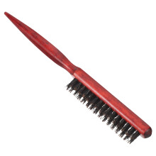 Hřeben na vlasy pro styling a pěšinku, dřevěný plastový