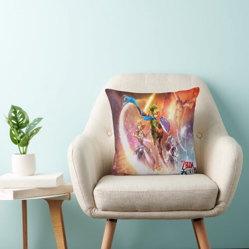 Capa de almofada Legend of Zelda 40x40cm 2