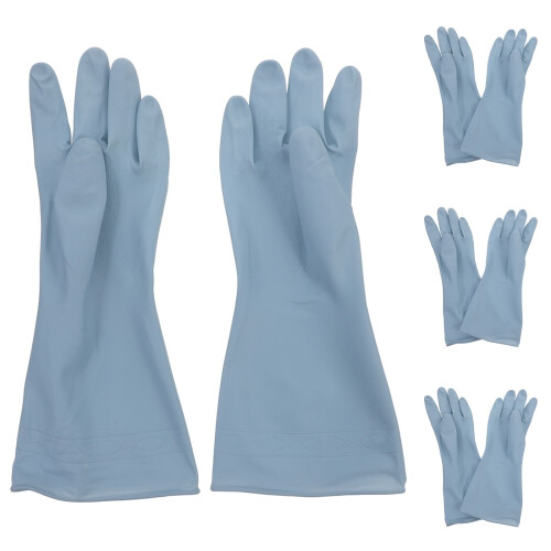 Dishwashing Gloves Reusable Large 4 Pairs