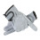 Welding Gloves Heat-Resistant Leather Grey Yellow 1