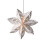 Paper Snowflake Hanging Decorations White 12 pcs 2