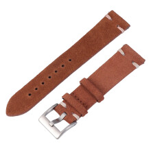 Leather Watch Band 22mm for Men and Women
